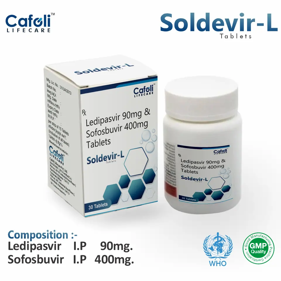 Ledipasvir Sofosbuvir tablet best price for pharma franchise